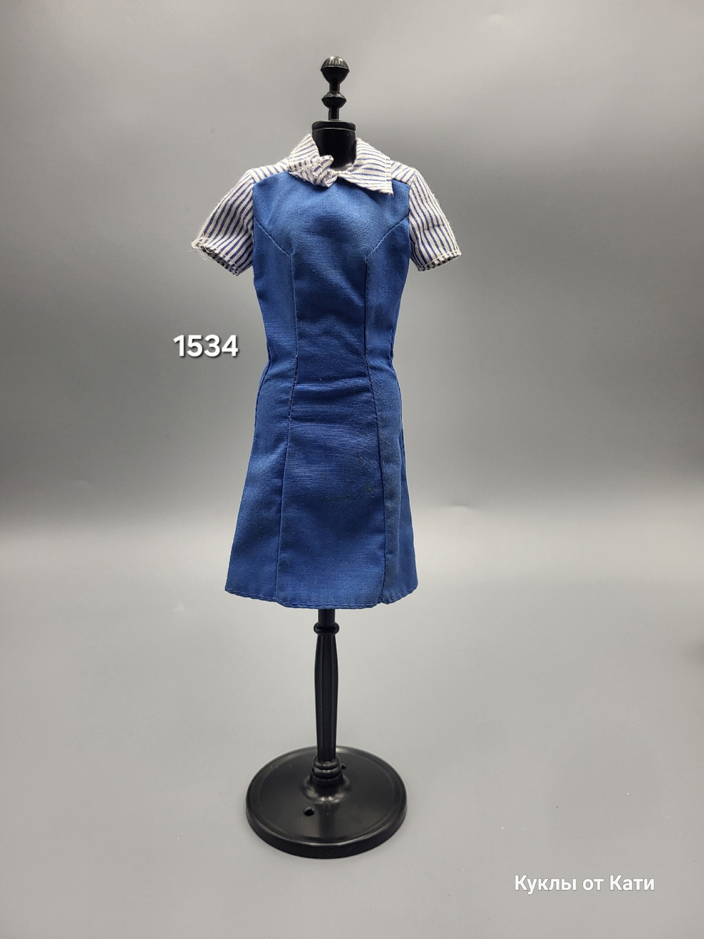 Одежда для куклы Барби винтаж платье 1534