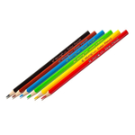 Карандаши цветные Yalong 6 цв., "Illustration" деревянные, трехгранные, заточенные, грифель 2.8 мм, картон. уп., европод.