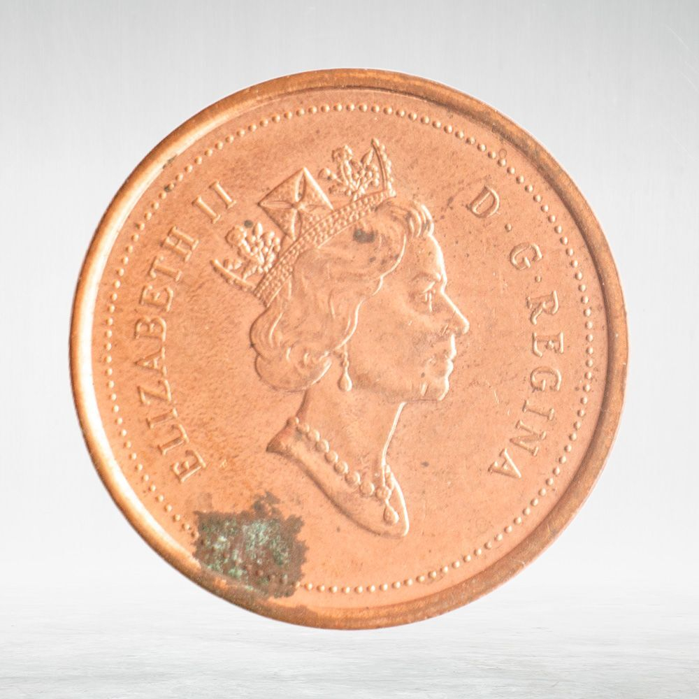 Canada, 1 Cent, 2001 – Elizabeth II (Third Portrait), AU