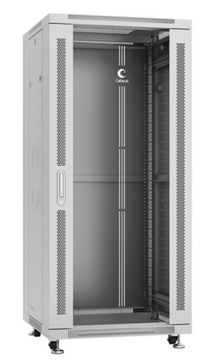 Шкаф напольный 19", 32U Cabeus SH-05C-32U60/80