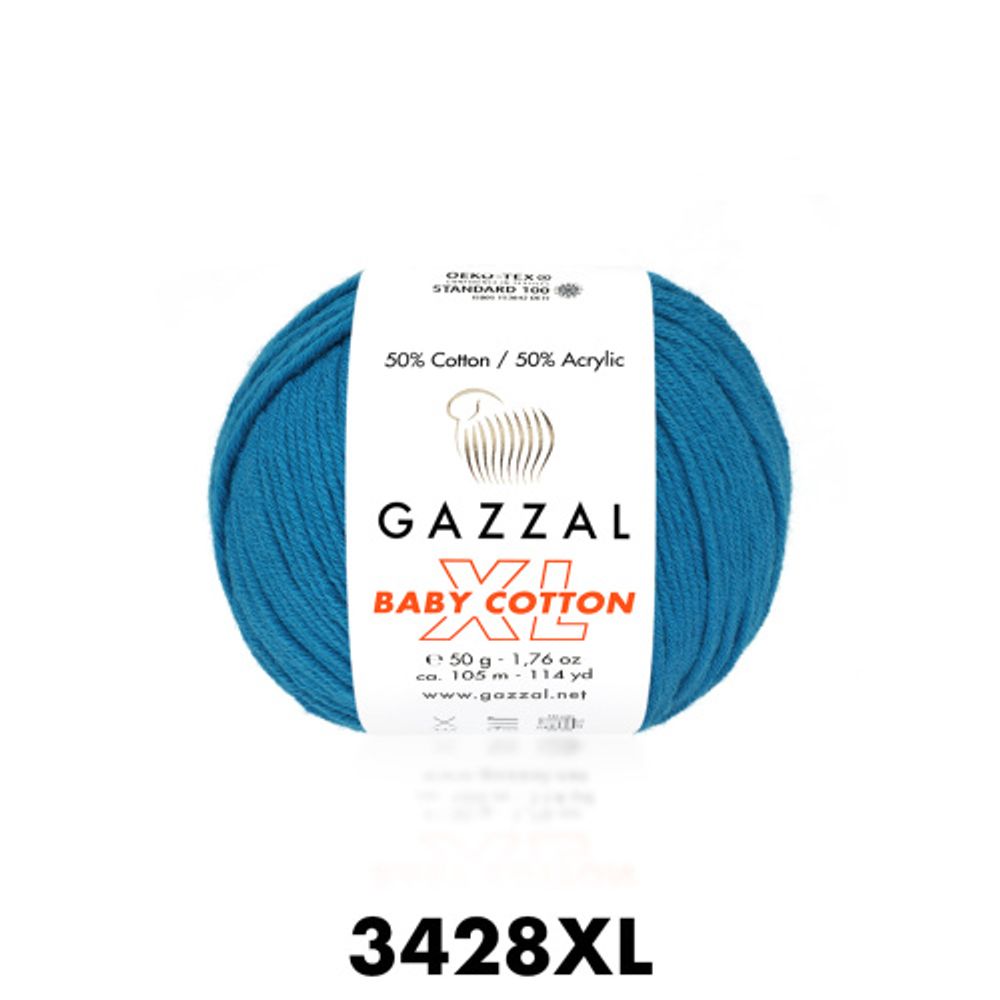 BABY COTTON XL, голубая бирюза