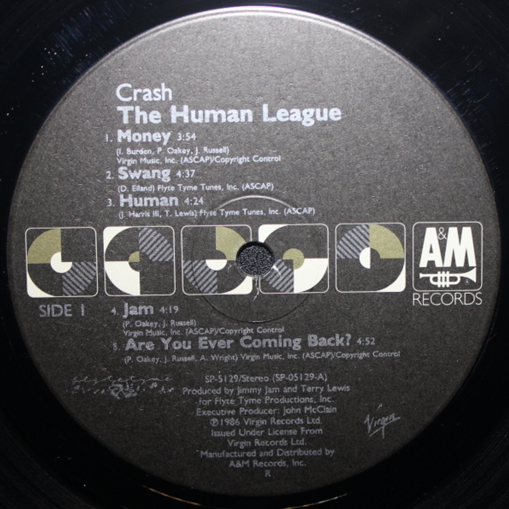 The Human League / Crash (LP)