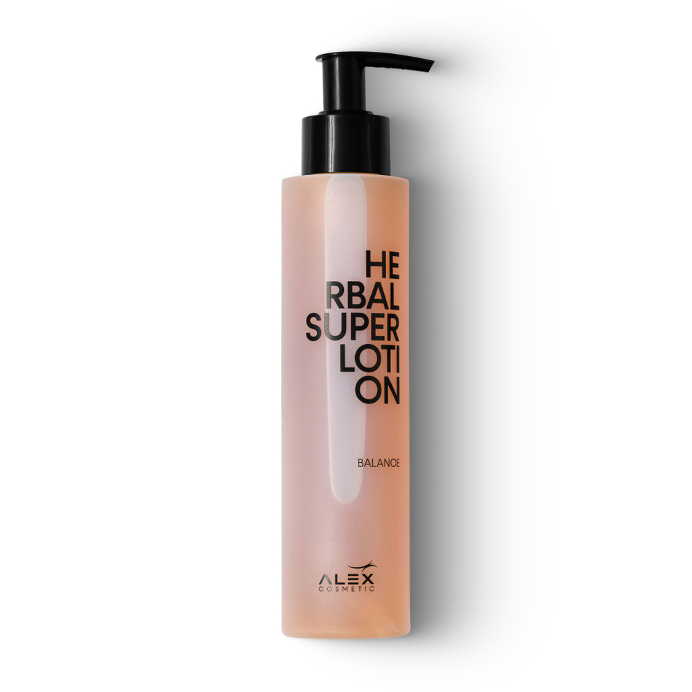 Herbal Super Lotion — Тоник от покраснений и раздражения с алоэ и ромашкой, 200 мл