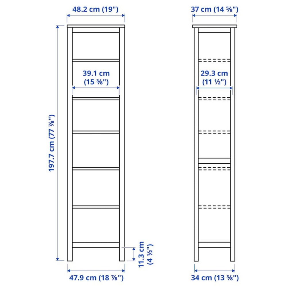 Стеллаж 490 Кантри (Hemnes)