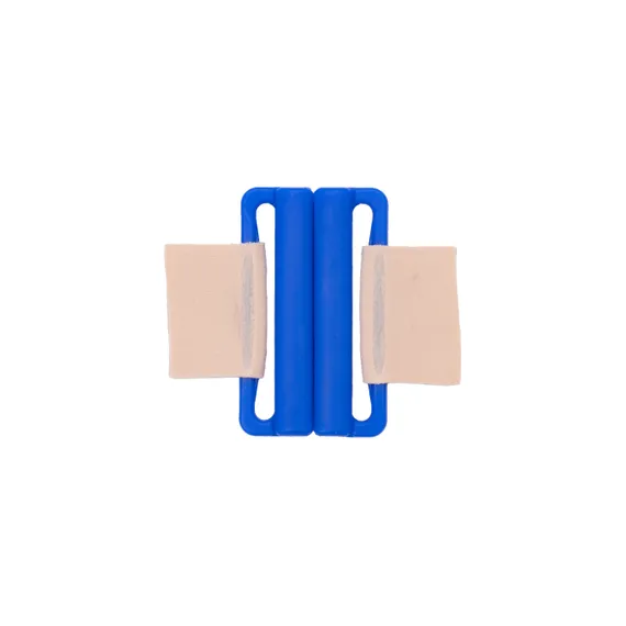 Застежка пластик 40 мм ультрамарин (с уплотнителем)