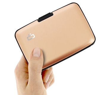 Кошелек алюминиевый Smart Case Розовое золото