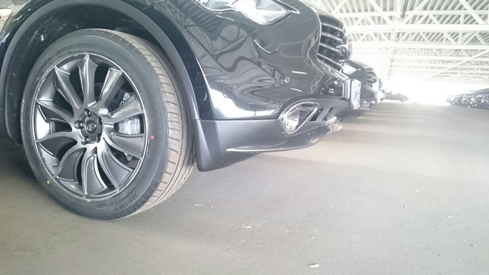 Сплиттер #v2 для Infiniti QX70d FX30d только дизель