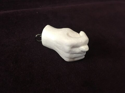 Амулет, сувенир, "Кукиш"