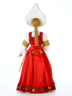 Кукла коллекционная Водоноска-казачка в летнем платье