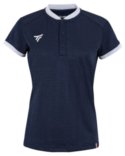 Женское поло Tecnifibre Team Mesh Polo - небесный