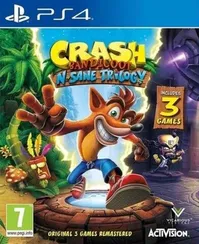 PS4 Crash Bandicoot NSane Trilogy CUSA-11870 (Английская версия) Б/У