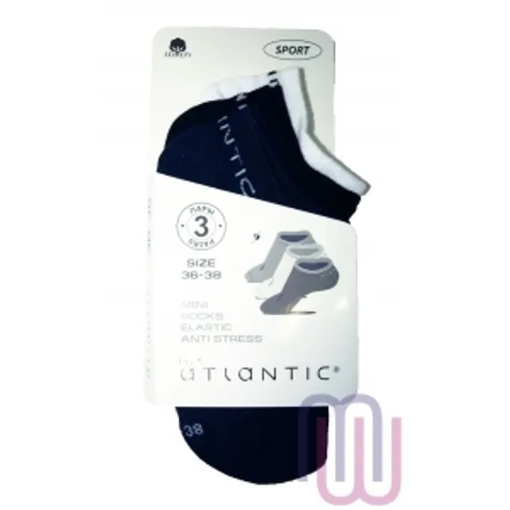 Носки ATLANTIC (3 пары) 3MCS-452