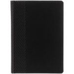 Подарочный набор Parker: черный ежедневник и черная шариковая ручка Parker IM Black Edition, цвет чернил синий