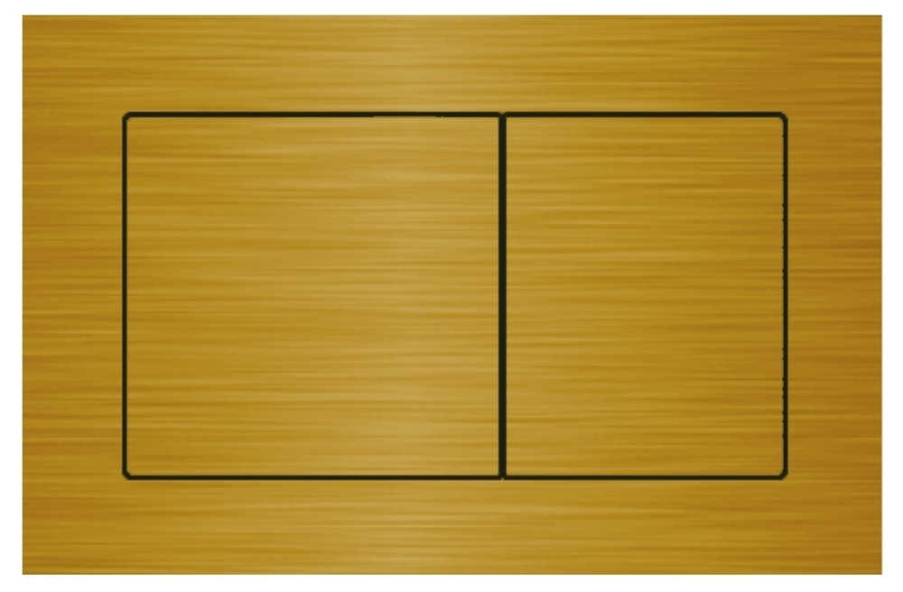 Кнопка МЕТАЛЛ для инсталляции с КВАД клав. (БРОНЗА)  ViEiR  (50/1шт)