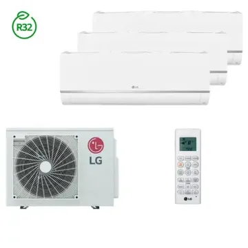 Мультисплит система на 3 комнаты LG MJ07PC x 3 / MU3R21