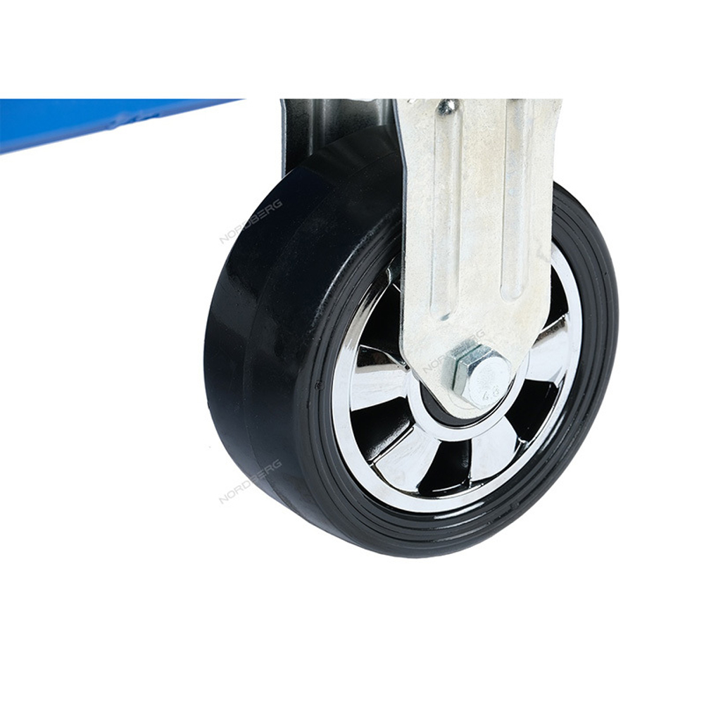 NORDBERG (T6P(B)) Тележка инструментальная, 6 выдвижных ящиков, с системой защиты от опрокидывания, синяя