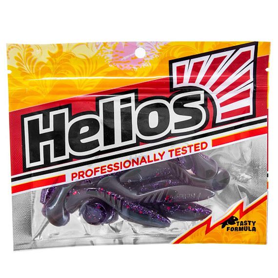 Виброхвост Slash 2,64&#39;/6,7 см Fio &amp; Lime 10шт. (HS-19-014) Helios