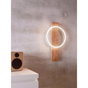 Бра 12W 3000K 99353 черный/коричневый BOYAL Eglo