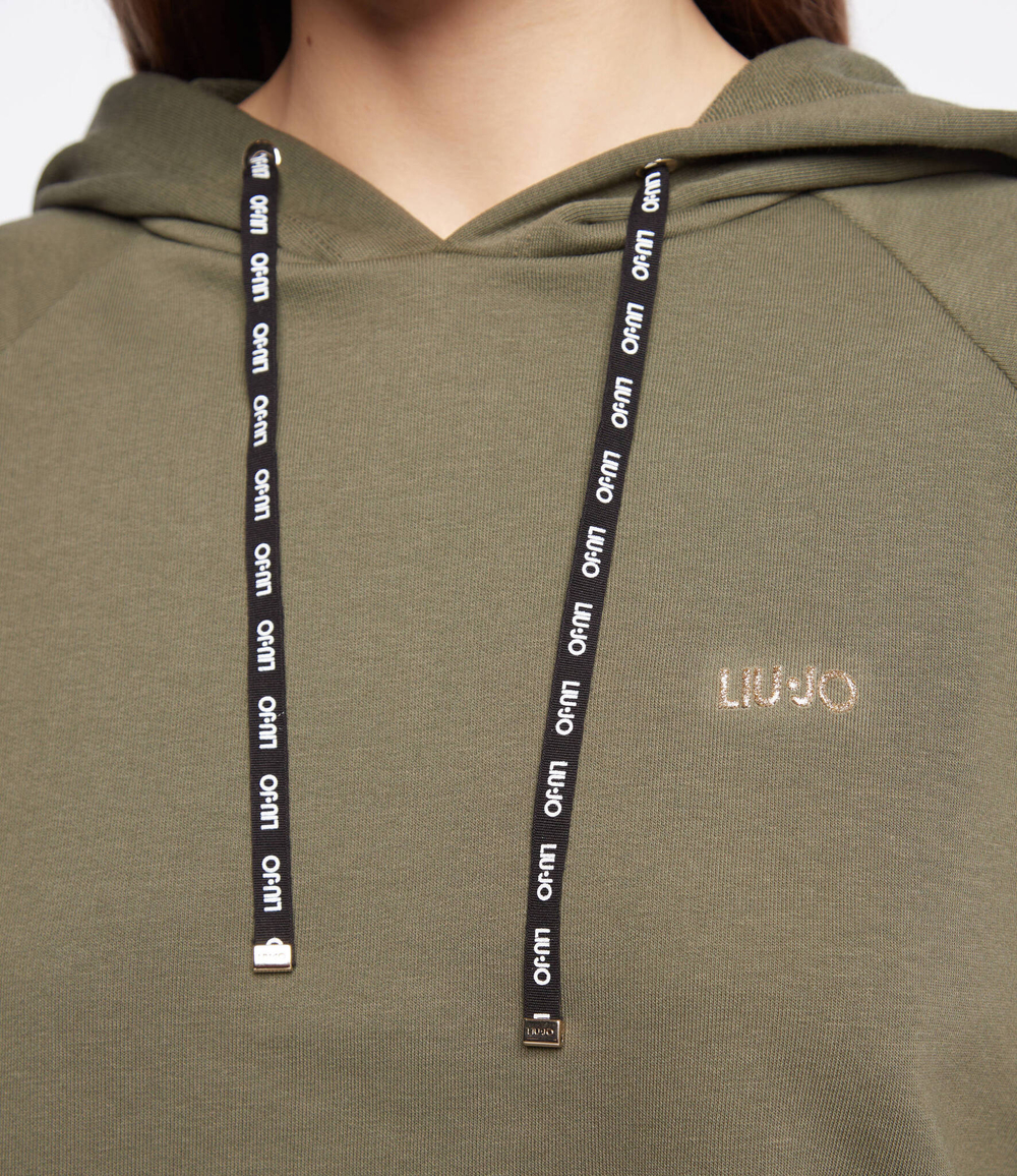 Худи Liu Jo Sport - зеленый(TA2167 F0870)