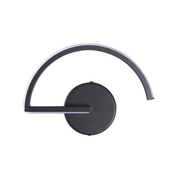 Настенный светодиодный светильник 4308/8WL черный Suprema Odeon Light