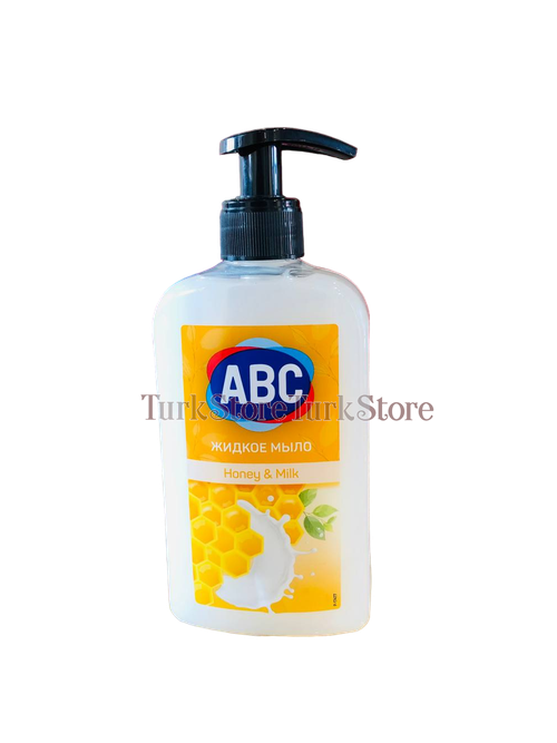 Жидкое мыло ABC Мёд и Молоко 400 мл