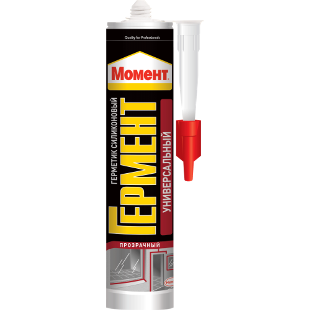 Герметик Момент 1998757 Гермент силиконовый универсальный 280 мл.