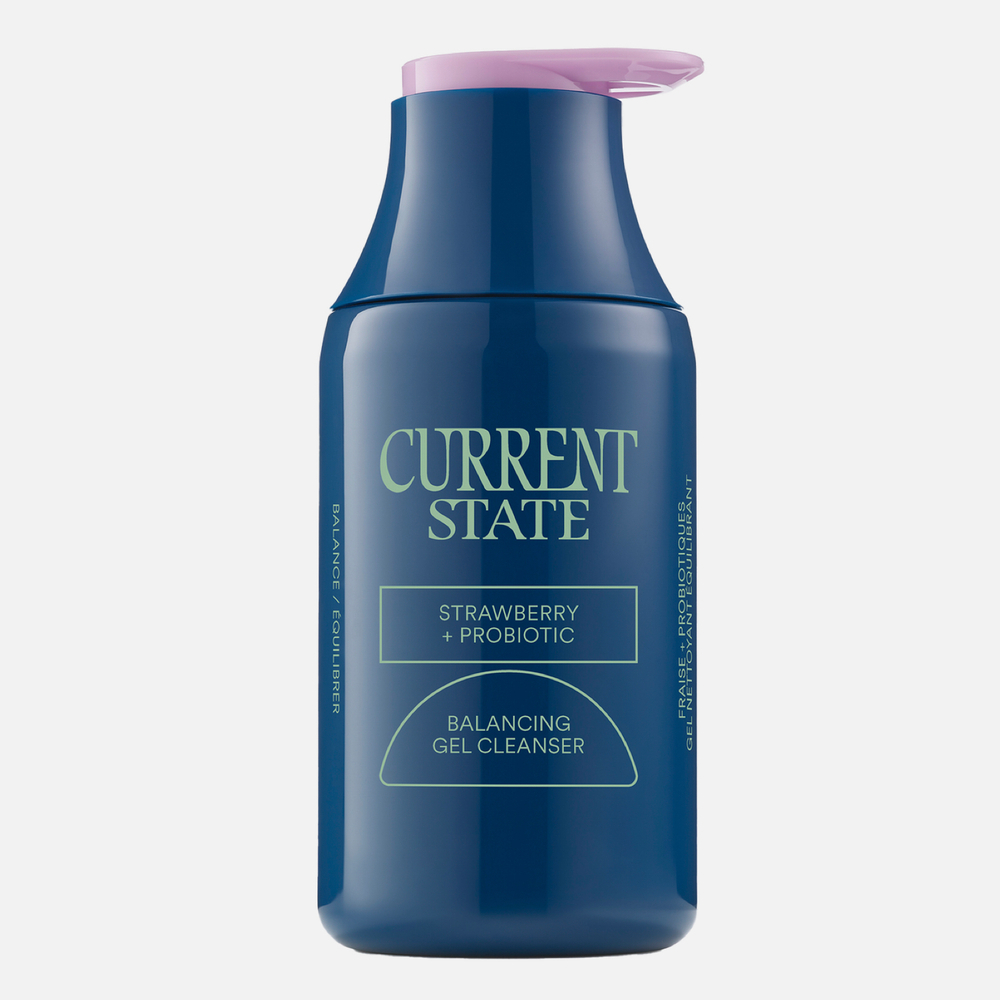CURRENT STATE Strawberry + Probiotic Balancing Gel Cleanser, Гель для умывания с пробиотиками, 150мл