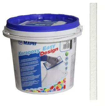 Mapei Kerapoxy Easy Design № 0100 эпоксидный шовный заполнитель Белый 3кг