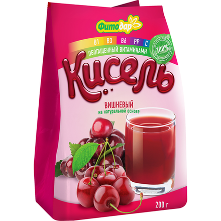 Кисель Фитодар вишневый 200 гр