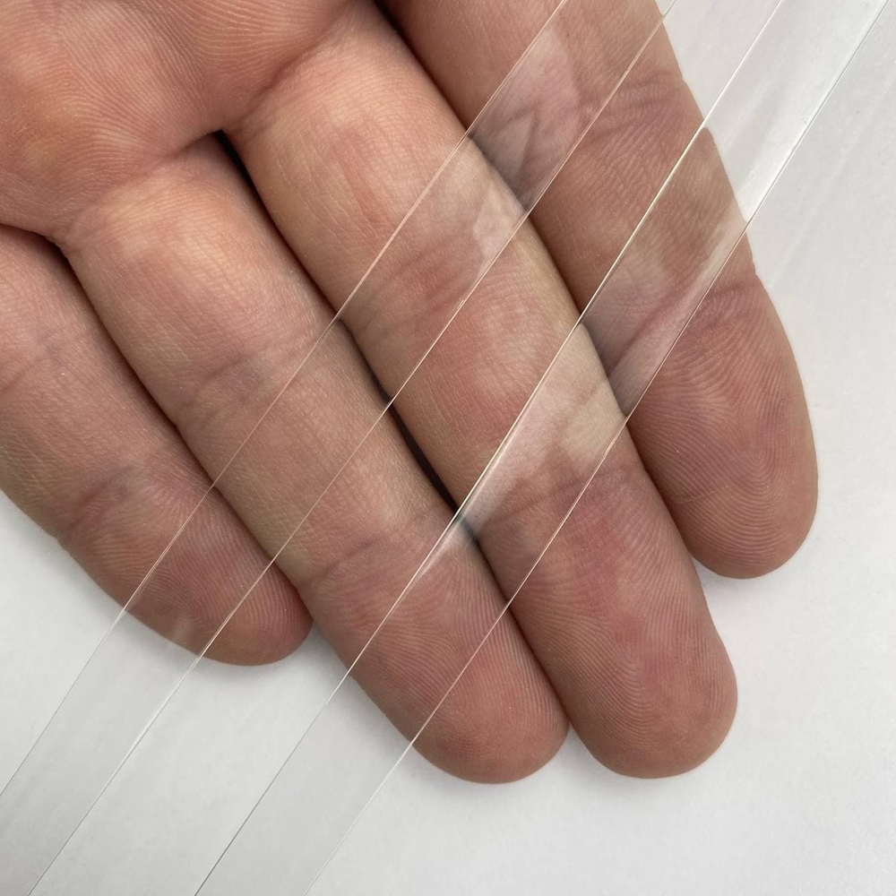 Бретелечная резинка прозрачная 8 мм