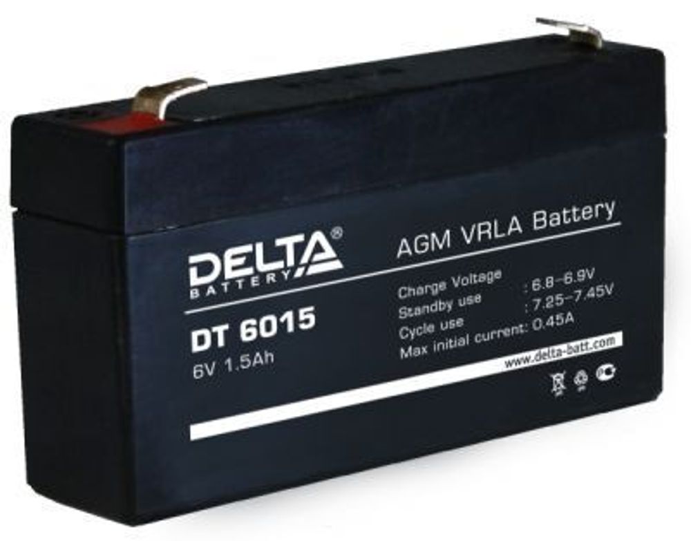 Аккумулятор DELTA DT 6015