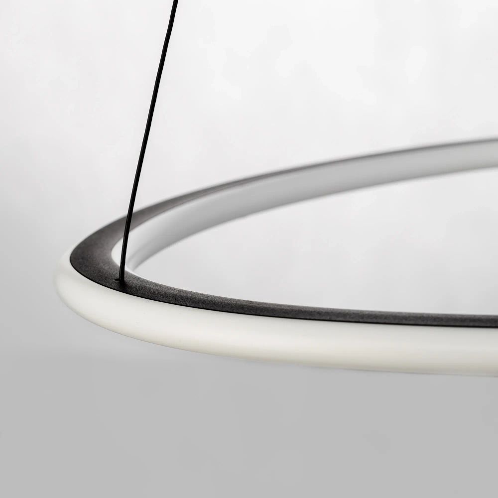 Citilux TRIO CL215B051 LED Люстра подвесная с пультом Чёрная