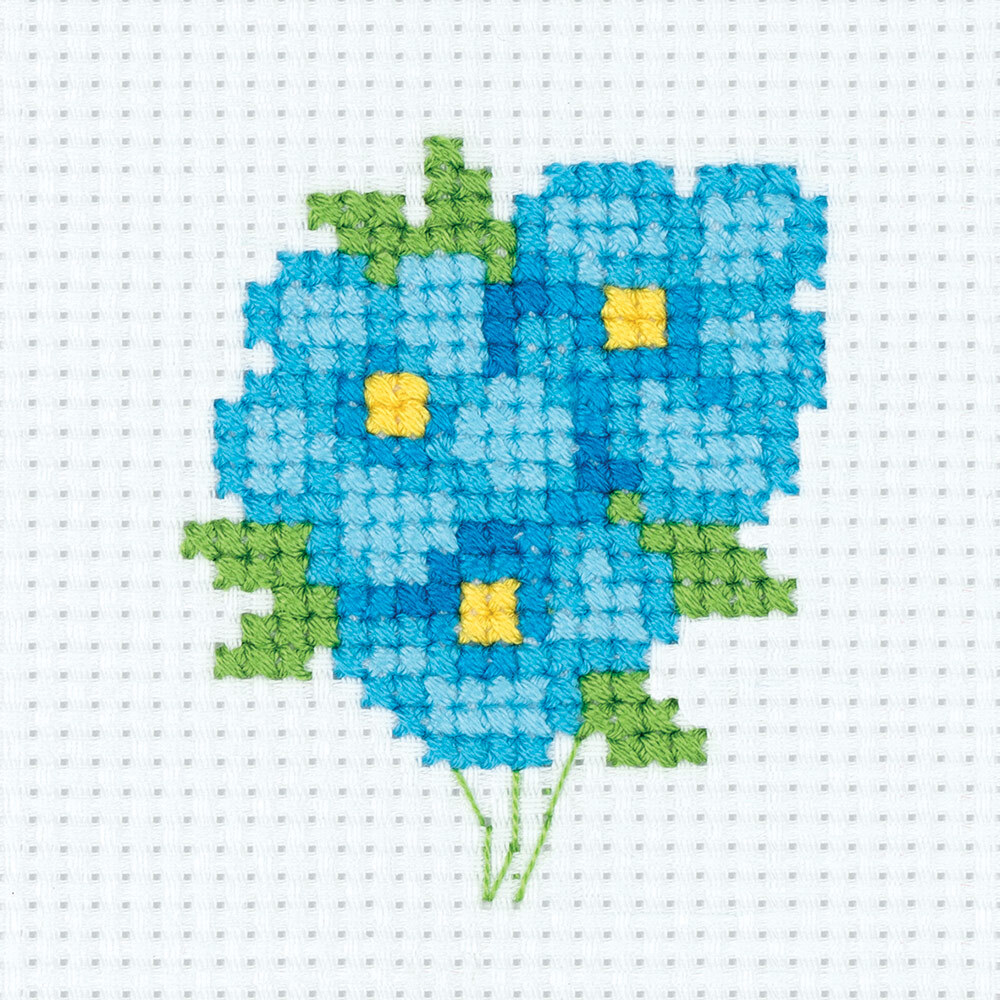 "Klart" набор для вышивания 8-354 "Нежные незабудки"