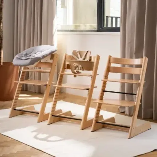 Стульчик для кормления STOKKE Tripp Trapp комплект 4 в 1 (Natural)