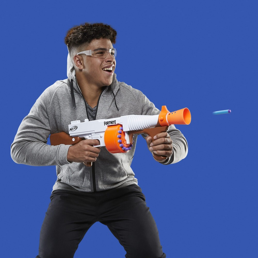 Hasbro Nerf - пусковая установка Fortnite DG + 15 дротиков / артикул   E7521  / GTIN 5010993730995