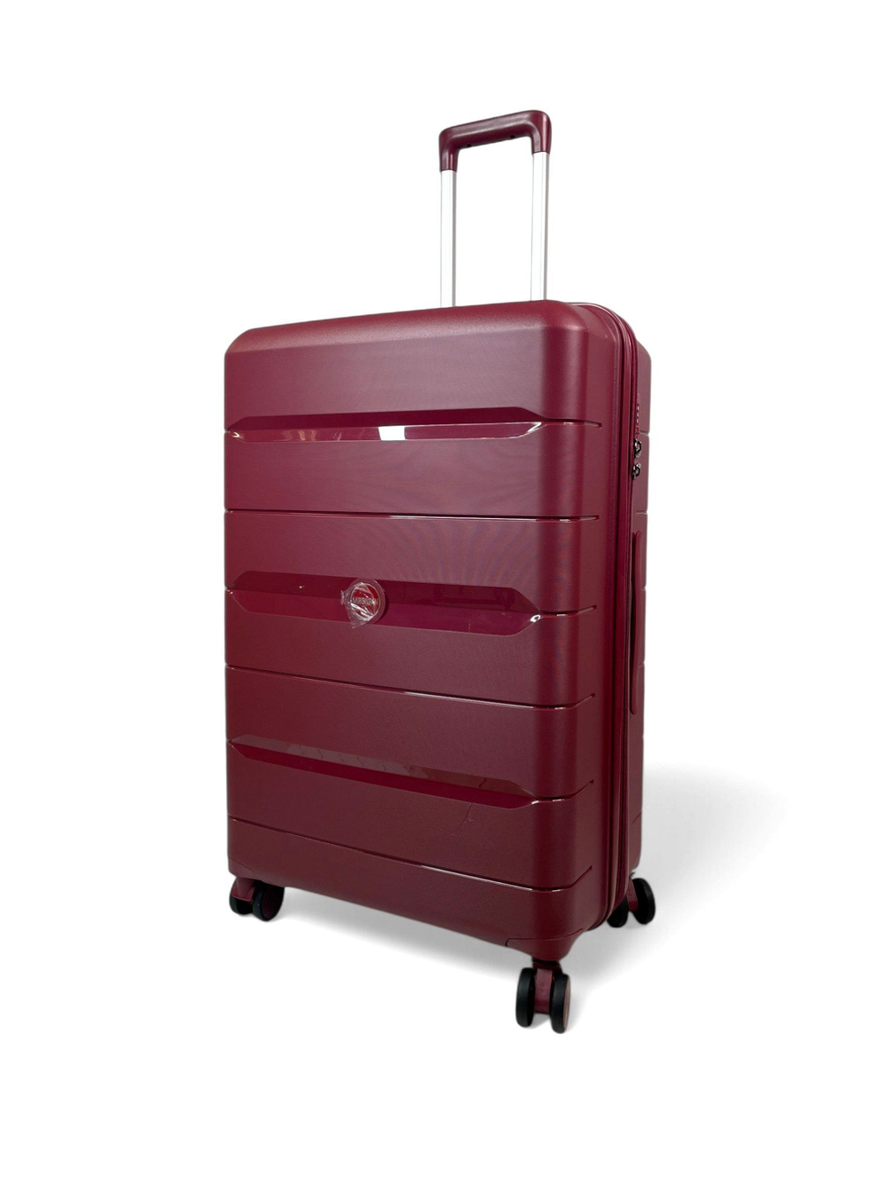 Большой чемодан Mironpan 23102, Бордовый, XL