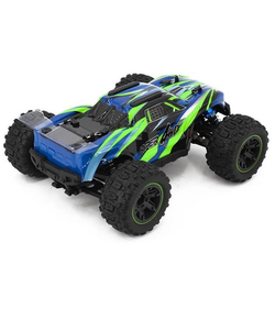 Радиоуправляемый монстр MJX Hyper Go 16108 (зеленый) 4WD 2.4G LED 1/16 RTR
