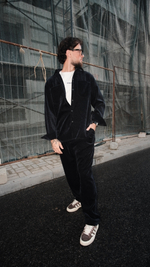 Брюки "Velvet" синие