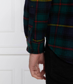 Хлопковая рубашка POLO RALPH LAUREN - темно-синий(710881792)