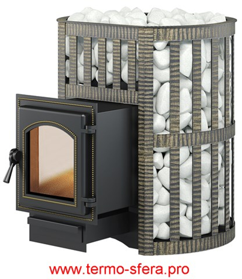 Печь ВЕЗУВИЙ Легенда Ковка 22 (270)