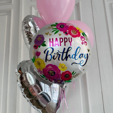 Воздушные шары и свечи к празднику