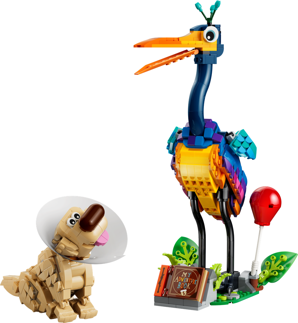 Конструктор Лего Дисней Кевин и Даг 43290 | LEGO Disney Pixar Kevin & Dug фигурки из мультфильма Вверх 628 деталей | 9+