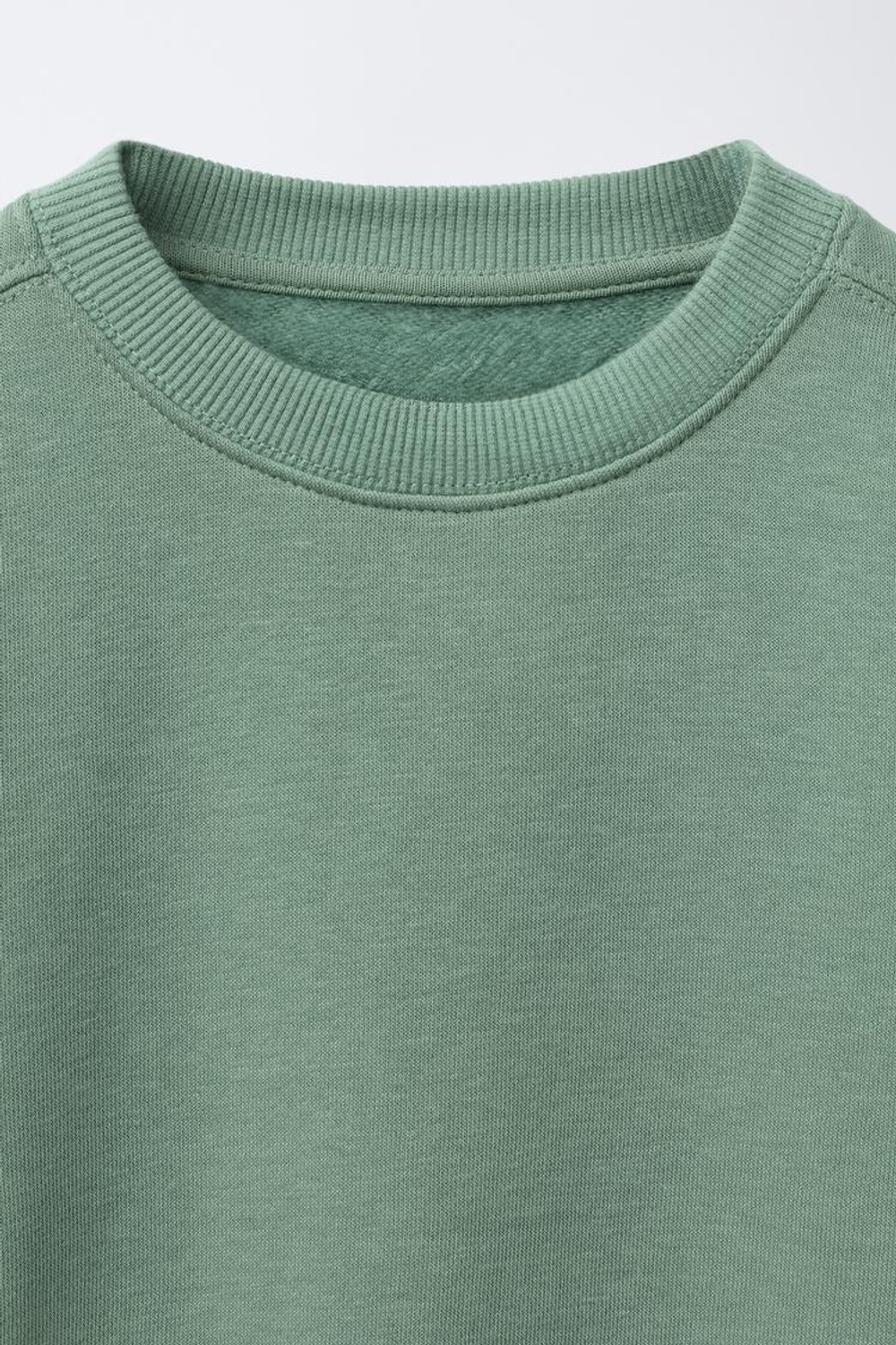 ZARA БАЗОВАЯ ТОЛСТОВКА, ЗЕЛЕНЫЙ