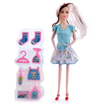 Кукла тип Модель на шарнирах с аксесс. 32см, коробка 858-42