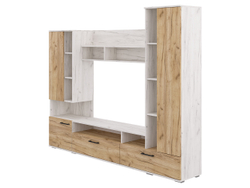 Гостиная Калипсо Крафт светлый/Крафт золотой