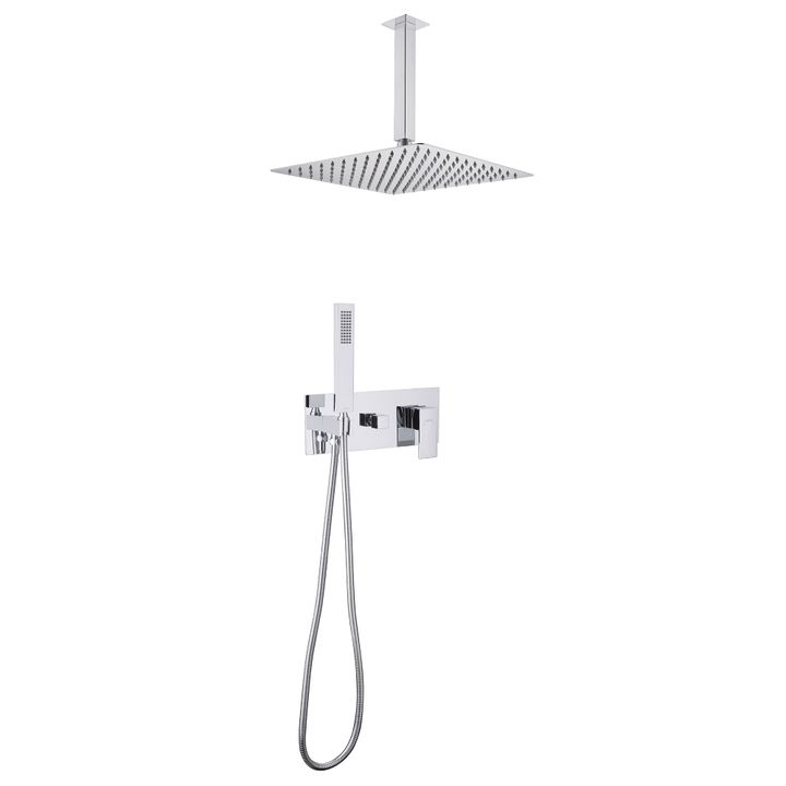 Душевая система ABBER Daheim AF8221 скрытого монтажа без излива, хром