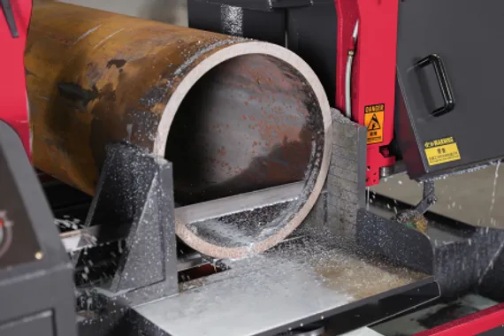 Полуавтоматический ленточнопильный станок SVA-50SA-ML, SMTG