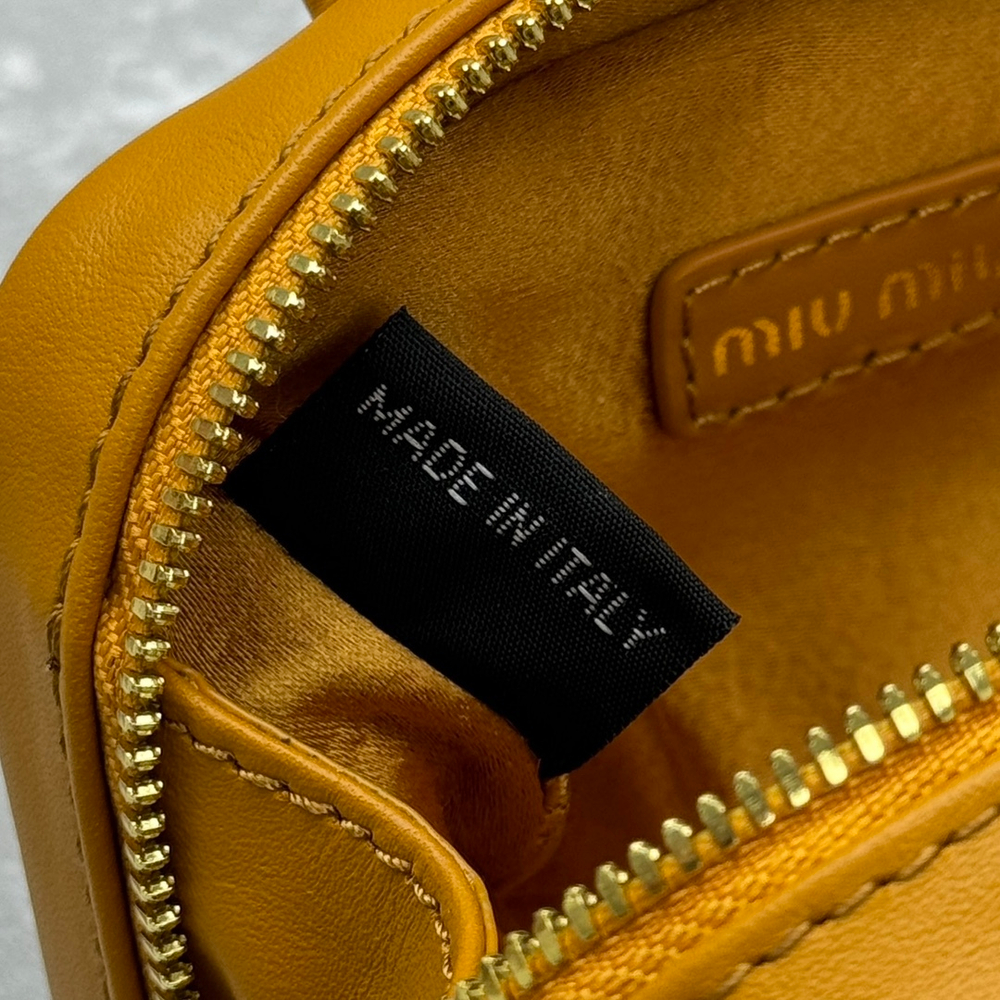 Miu Miu Leather Micro Bag 11 cm