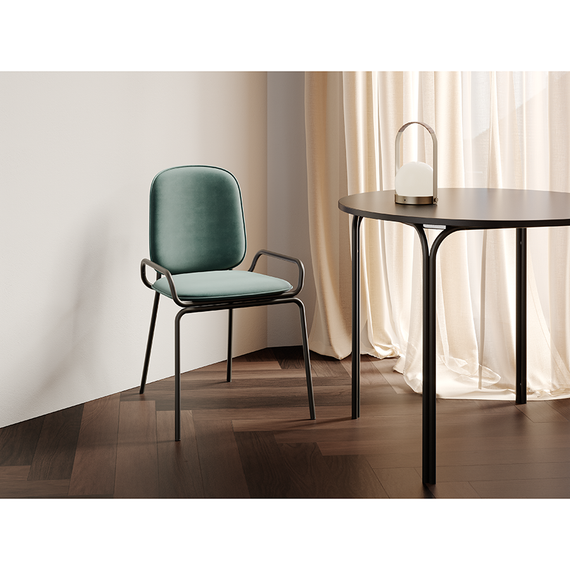 Стул Ror, Double Frame, зеленый велюр