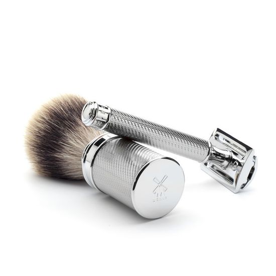 Т-образная бритва MUEHLE TRADITIONAL R 89, хром, closed comb